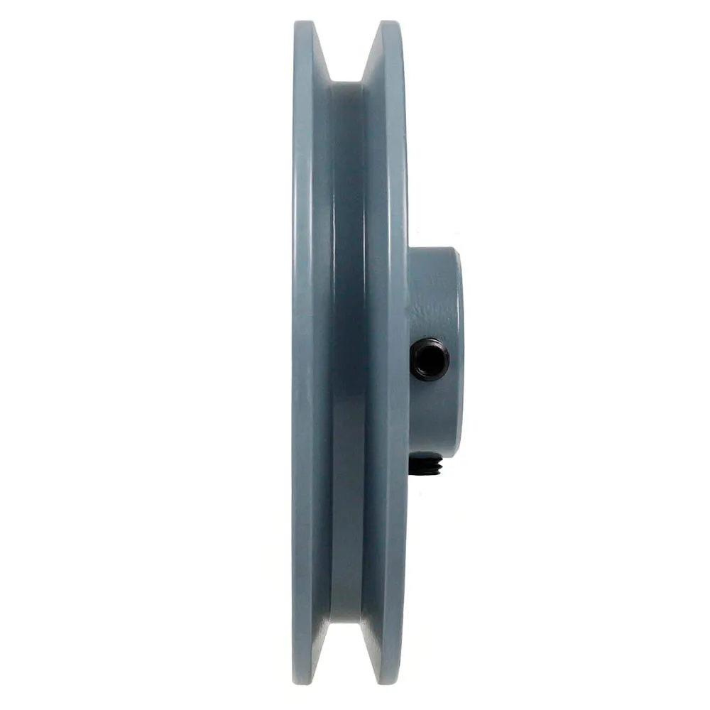 Cast Iron 4.95" Single Groove V Style A Belt 4L for 7/8" Shaft Pulley Sheave